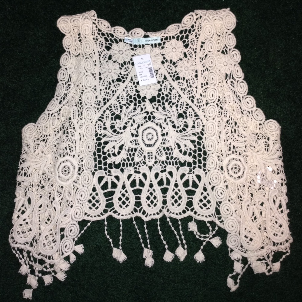 Crochet pullover size XS
